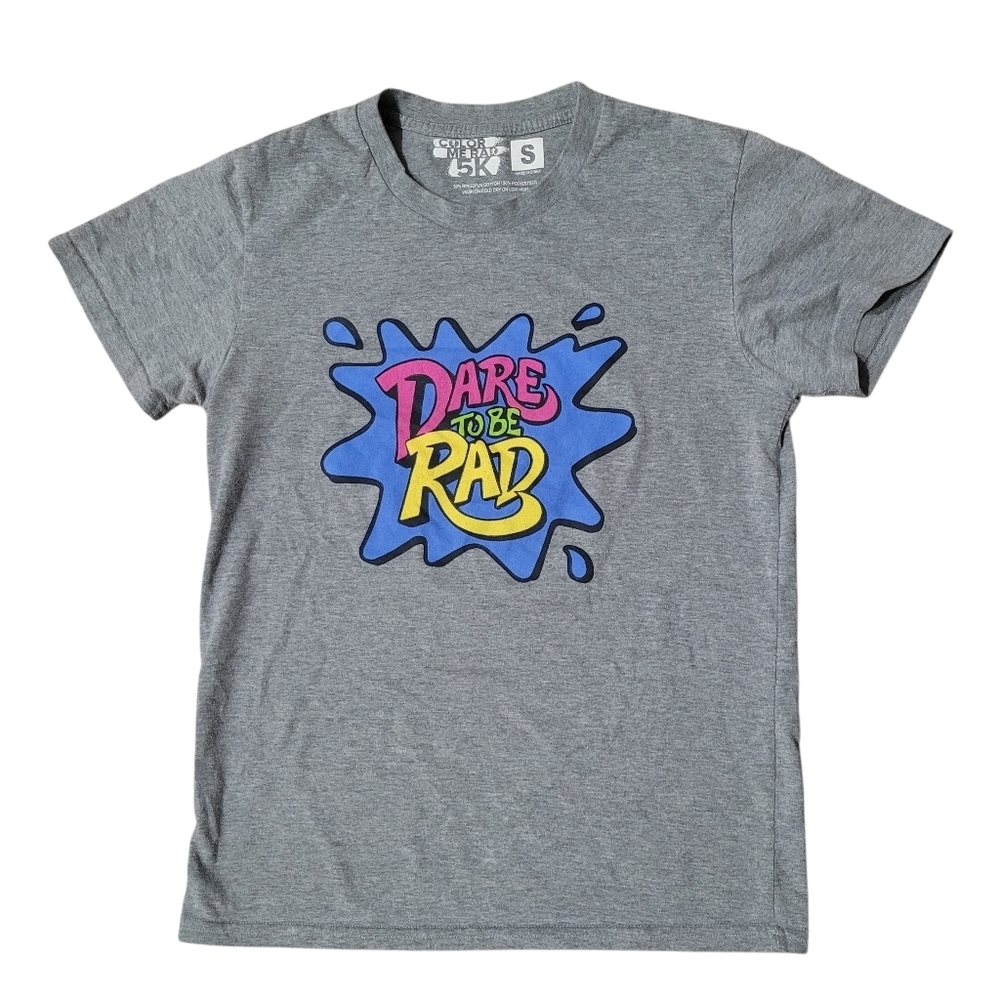 2/$20 Y2K Grey Funny Graphic Top Tee T-shirt Size: Small